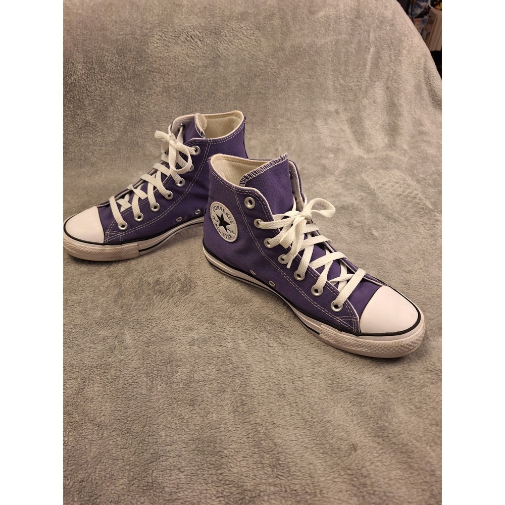 Converse Chuck Taylor All Star Purple Shoes Men's Size 6, Women's Size 8